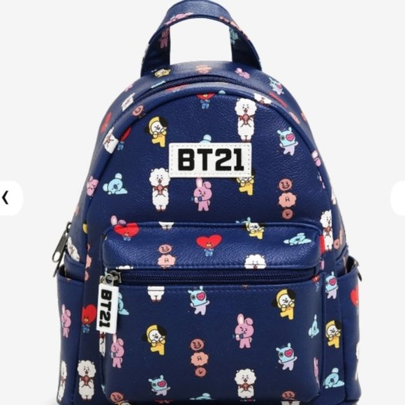 line friends bt21 backpack